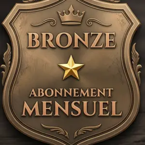 Abonnement Bronze mensuel