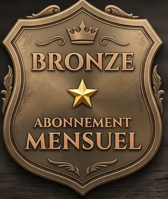 Abonnement Bronze mensuel