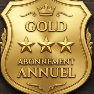 Abonnement Gold Annuel