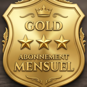 Abonnement Gold mensuel