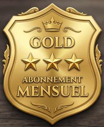 Abonnement Gold mensuel